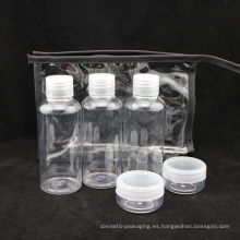 Conjunto de botellas de plástico para viajes cosméticos (NTR06)
